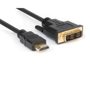 Cavo HDMI 2.0 a DVI-D Hamlet Bi-Direzionale 1.8m 1080p