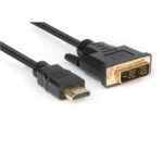 Cavo HDMI 2.0 a DVI-D Hamlet 3 metri Maschio/Maschio