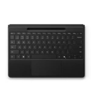 Cover con Tastiera Microsoft Flex Wireless per Surface Pro Alcantara Nero
