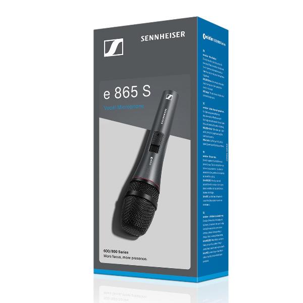 Microfono a Condensatore Sennheiser E865S Supercardioide con Tasto ON-OFF - immagine 2