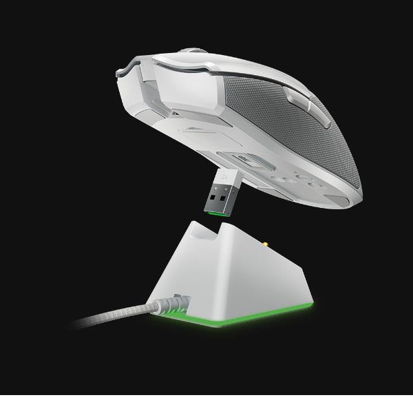 Mouse Gaming Razer Viper Ultimate Mercury con Dock Ricarica - immagine 4