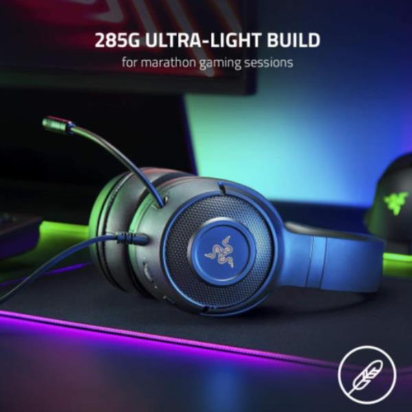 Cuffie Gaming Razer Kraken V3 X USB con Microfono e Noise Canceling - immagine 2