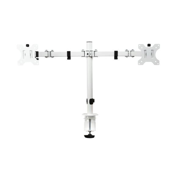 Supporto Doppio Monitor Fellowes Focus Braccio Bianco fino a 32" 8kg - immagine 2