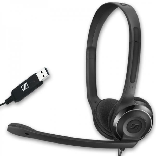 Cuffie PC8 Epos con Microfono e Noise Canceling USB Pack 10 Unità - immagine 5