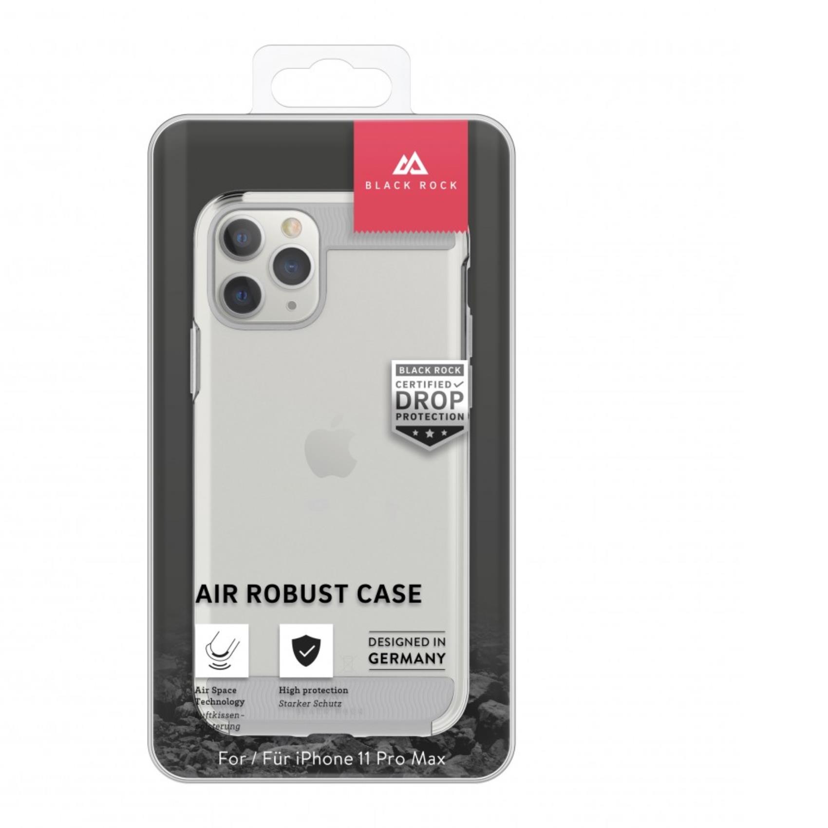 Cover iPhone 11 Pro Max Black Rock AIR ROBUST Trasparente - immagine 4