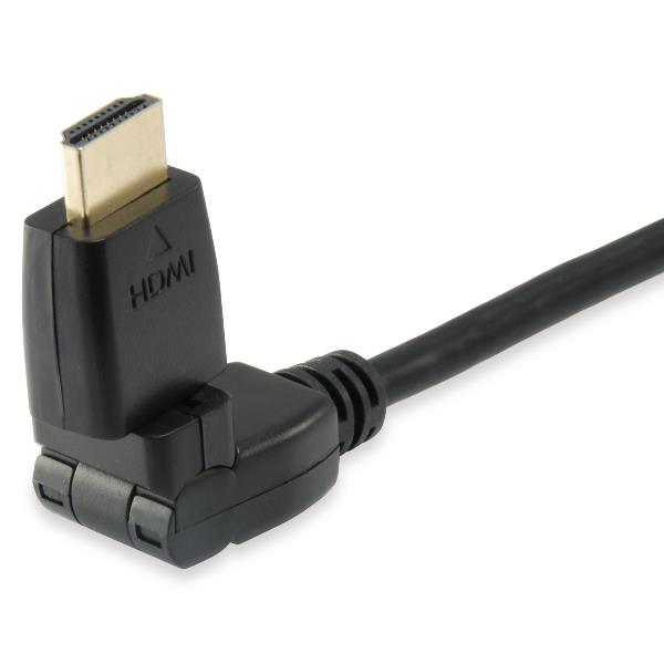 Cavo HDMI 2.0 Equip Swivel 4K 60Hz 1m Plug Girevole - immagine 2