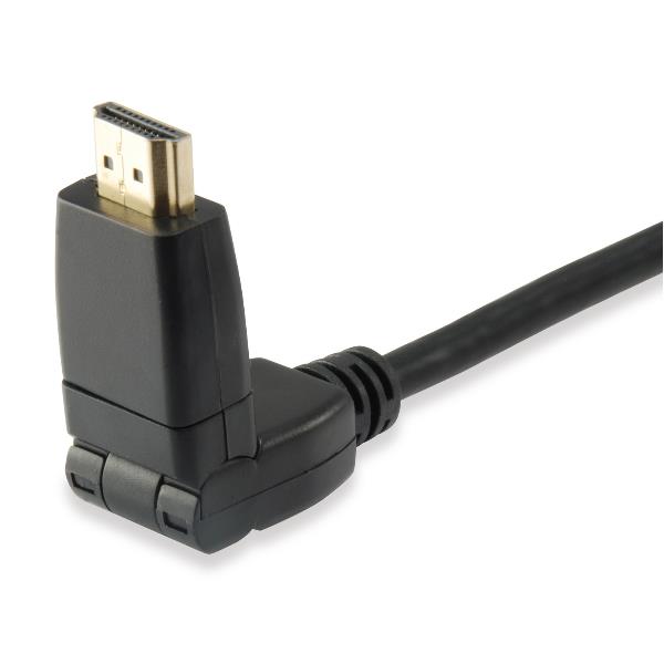 Cavo HDMI 2.0 Equip Swivel 4K 60Hz 3 metri Plug Girevole - immagine 5
