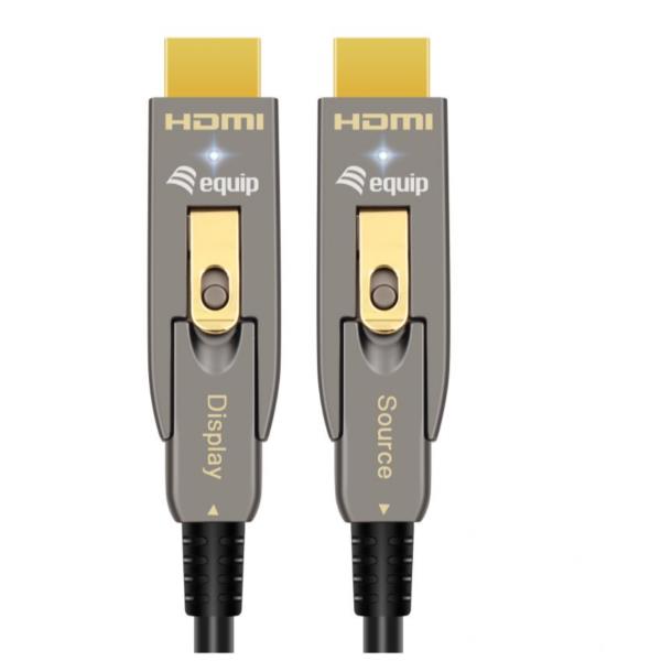 Cavo HDMI 2.0 Equip Ottico Attivo 4K/60Hz 20 Metri Staccabile - immagine 4