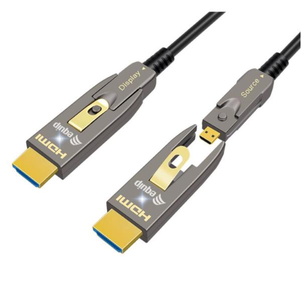 Cavo HDMI 2.0 Equip Ottico Attivo 4K/60Hz 20 Metri Staccabile - immagine 6