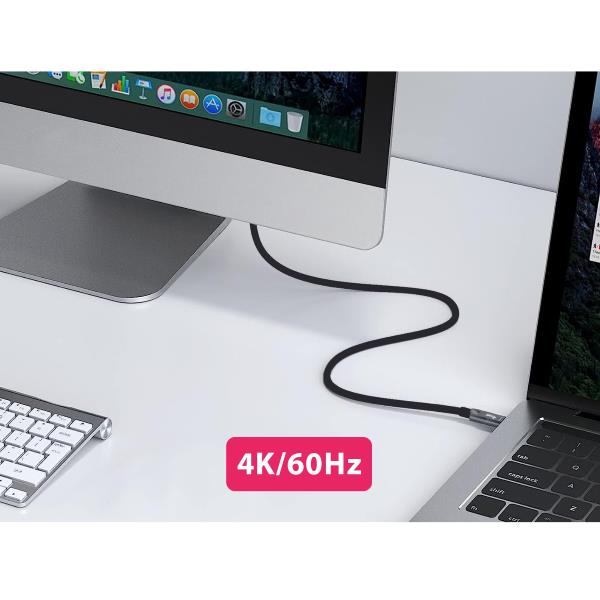 Cavo USB-C Ottico Attivo Equip 5m 4K/60Hz PD 60W 10Gbps - immagine 7