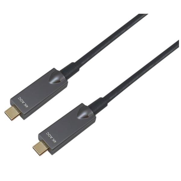 Cavo Ottico Attivo USB-C a C EQUIP 15m PD 60W 4K/60Hz 10Gbps - immagine 3