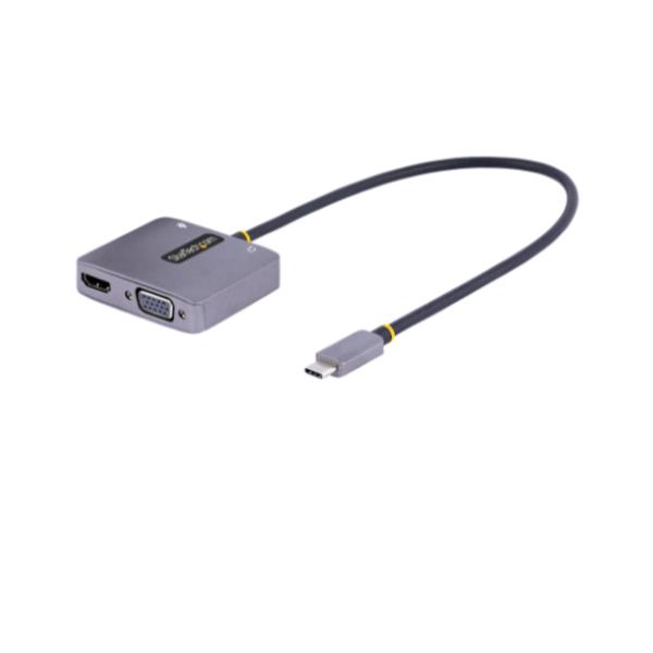 Adattatore USB-C a VGA/HDMI Startech Grigio - immagine 4