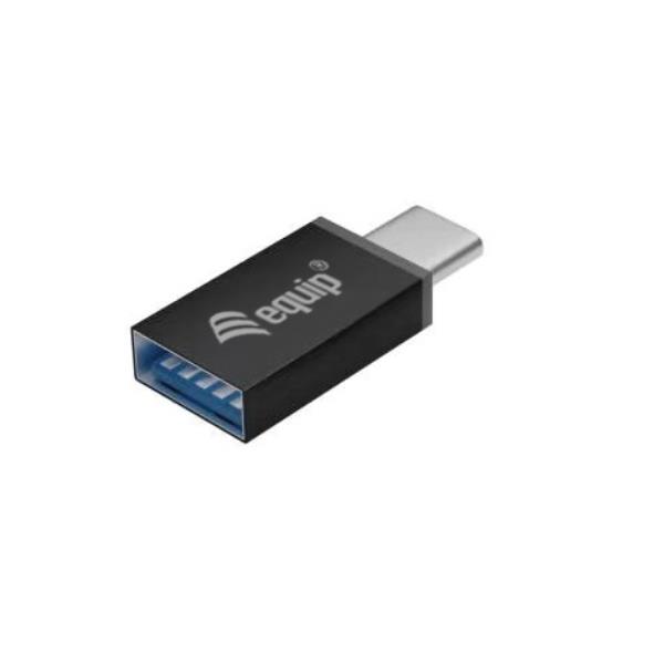 Hub USB 3.2 Gen 1 Equip 4 Porte con Adattatore USB-C Grigio - immagine 5