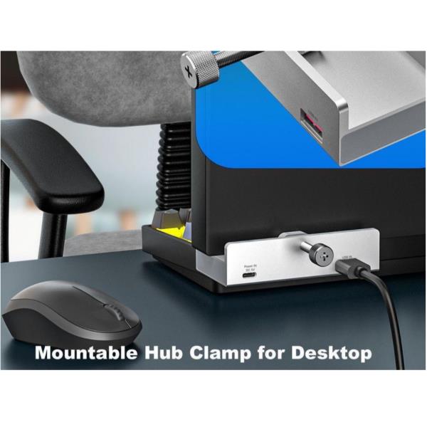 Hub USB Equip 4 Porte USB 3.2 5Gbps con Morsetto - immagine 8