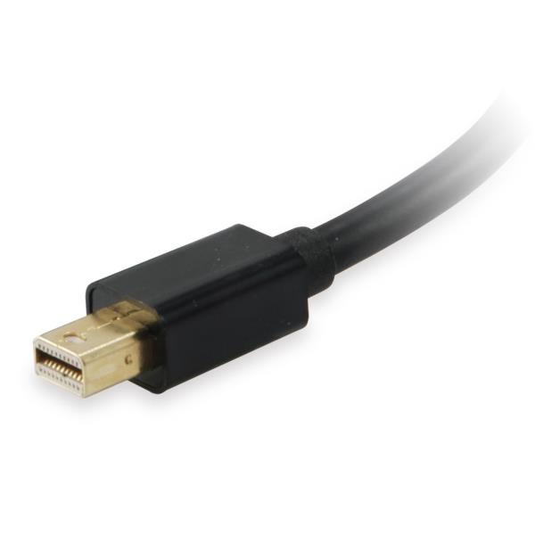 Adattatore Mini DisplayPort a DVI-I Dual Link EQUIP Nero - immagine 3