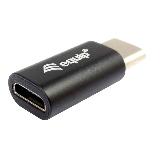 Adattatore USB-C a Micro USB Equip Nero - immagine 2