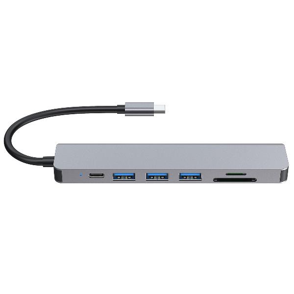 Adattatore USB-C 7 in 1 Equip HDMI 4K 60Hz USB 3.2 PD 100W - immagine 2