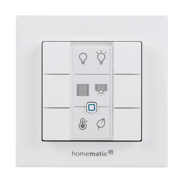 Pulsantiera Domotica Homematic HmIP-WRC6 Bianca Smart Home - immagine 4
