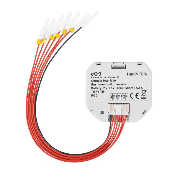 Interruttore Domotico Homematic HmIP-FCI6 Bianco per Smart Home - immagine 2