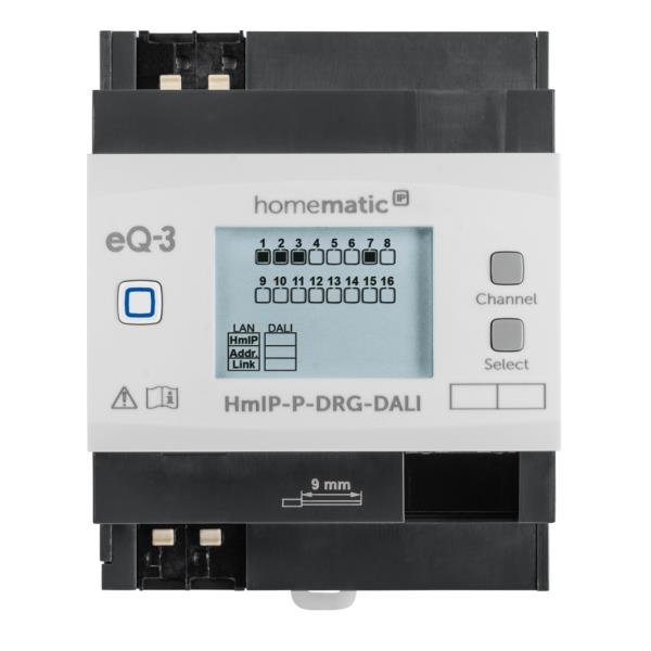 Interruttore Domotico Homematic HmIP-P-DRG-DALI Bianco - immagine 2