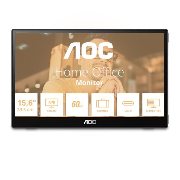 Monitor Desktop AOC 16T3EA 15.6" IPS Full HD Pivot - immagine 13