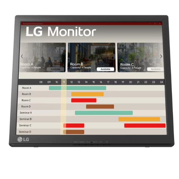 Monitor Touch LG 17BR30T-B 17" IPS 5:4 Touch Screen - immagine 3