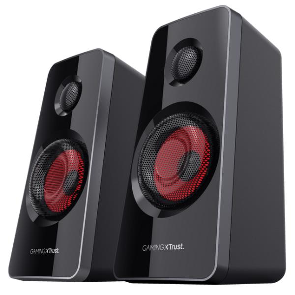 Casse PC 2.1 Trust GXT 38 Tytan Subwoofer Legno 60W Telecomando - immagine 7