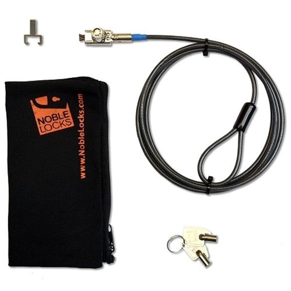 Cavo di Sicurezza Dell Technologies Noble TZ04T Compact Wedge 108 cm Nero - immagine 2