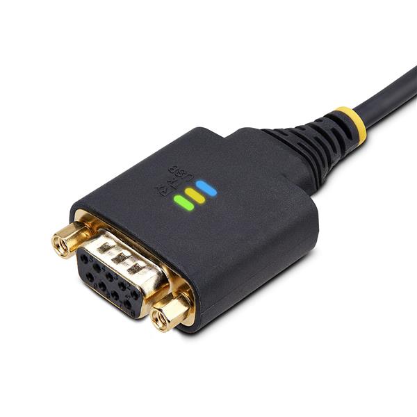 Cavo USB Seriale Null Modem Startech DB-9 3 metri Nero (3 Pezzi) - immagine 8