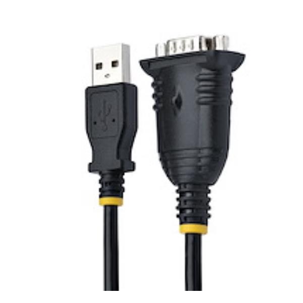 Cavo Adattatore USB a Seriale Startech 1 Metro Nero - immagine 2