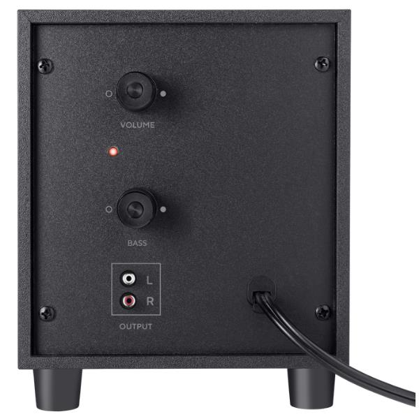 Casse PC Trust Avora 2.1 con Subwoofer Legno 9W RMS - immagine 2