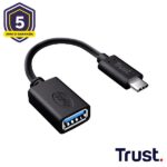 Adattatore USB Trust Calyx USB-C a USB-A 3.0 Nero