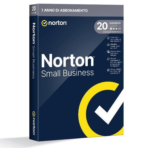 Software Antivirus Norton Small Business Box 20 Device Licenza 12 Mesi - immagine 3