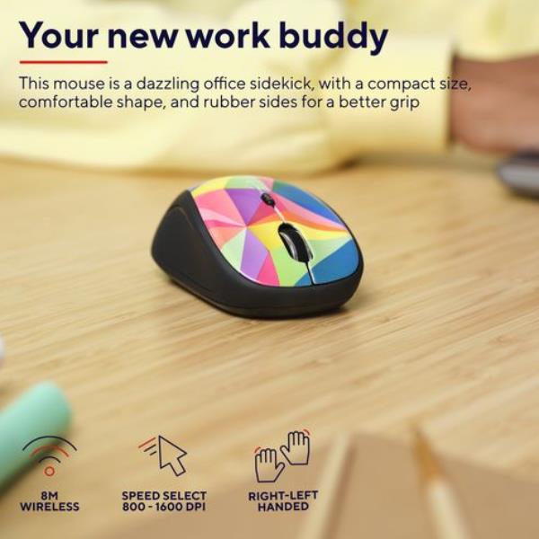 Mouse Wireless Trust YVI FX Multicolore - immagine 2