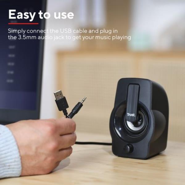 Casse PC Trust GEMI 2.0 RGB 6W Illuminazione LED - immagine 4