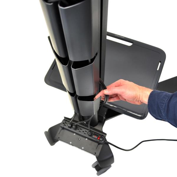 Supporto Mobile TV/Monitor Ergotron Centro Multimediale Neo-Flex VHD fino a 60" - immagine 6