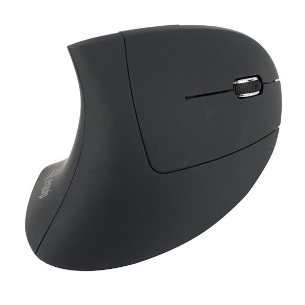 Mouse Wireless Ergonomico Verticale Equip 1600 DPI Nero - immagine 4