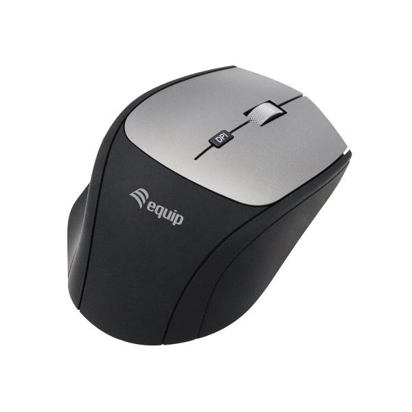 Mouse Wireless Ergonomico Equip 6 Tasti 2400dpi Doppia Connessione USB-C/A - immagine 5