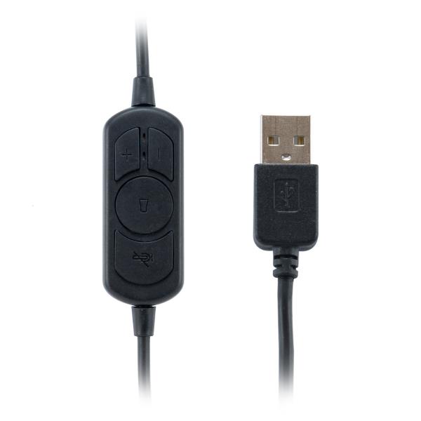 Cuffia Stereo USB EQUIP con Microfono e Controllo Volume - immagine 8