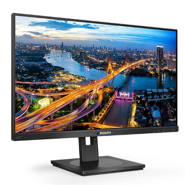 Monitor Philips 245B1 24" IPS Full HD Regolabile - immagine 3