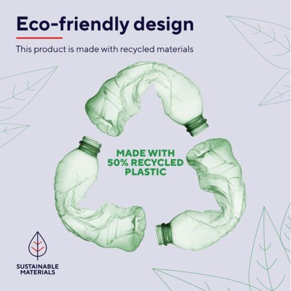 Power Bank Trust Primo 10000 mAh Ultrasottile Riciclato Nero - immagine 8