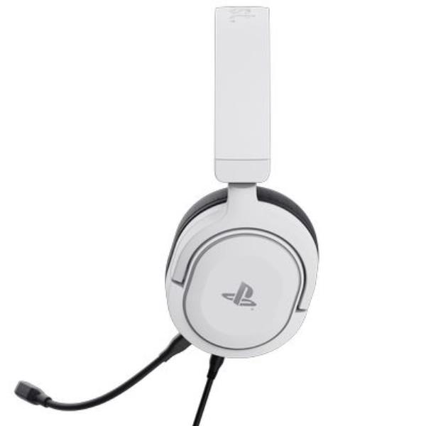 Cuffie Gaming Trust GXT 498 Forta per PlayStation, Microfono Integrato, Bianco - immagine 3