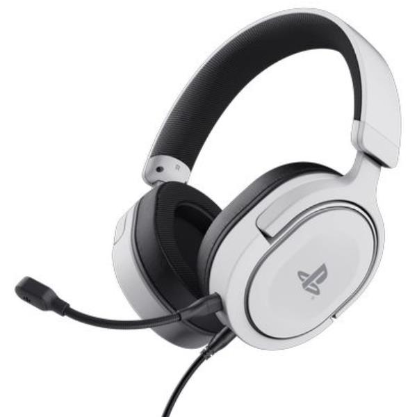 Cuffie Gaming Trust GXT 498 Forta per PlayStation, Microfono Integrato, Bianco - immagine 4