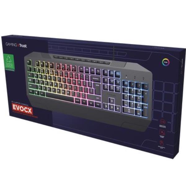 Tastiera Gaming Trust GXT 836 Evocx Cablata RGB Layout Italiano - immagine 9