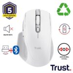 Mouse Wireless Trust OZAA+ Ricaricabile Bluetooth e 2.4GHz Silenzioso