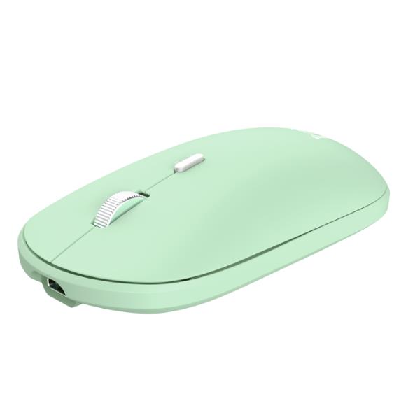 Kit Tastiera e Mouse Wireless Trust Lyra Verde Ricaricabile Bluetooth 2.4GHz Italiano - immagine 12