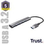 Hub USB Trust Halyx 4 Porte USB 3.2 Alluminio
