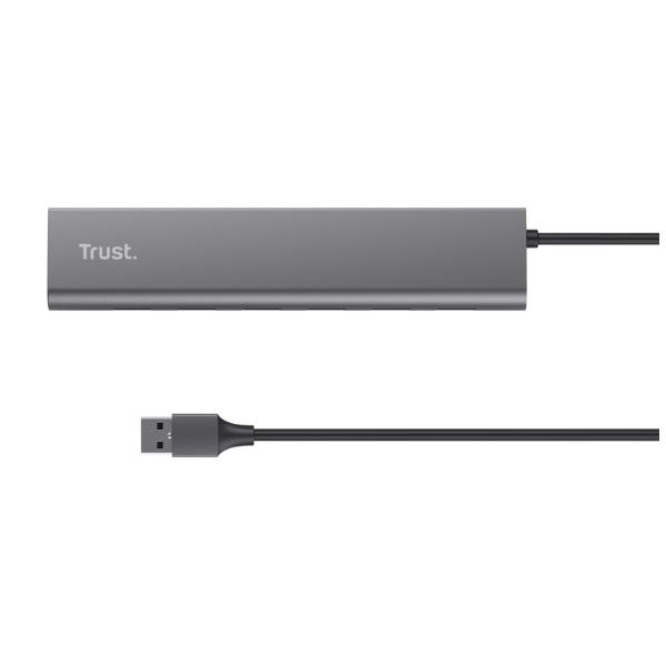 Hub USB Trust Halyx 7 Porte USB-A 3.2 Alluminio - immagine 2