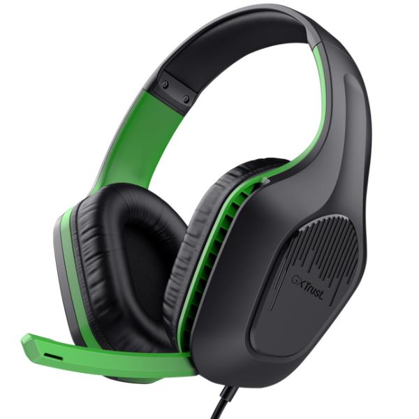 Cuffie Gaming Trust GXT 415X Zirox Over-Ear per Xbox Nero/Verde - immagine 3