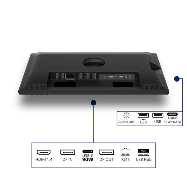 Monitor Philips 24B2U3301D 24" IPS 16:10 Pivot - immagine 11